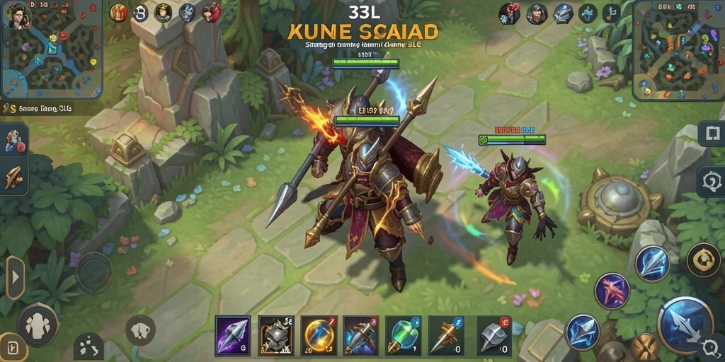 Tangkapan layar gameplay menarik dari 33L yang menunjukkan pertempuran strategis.