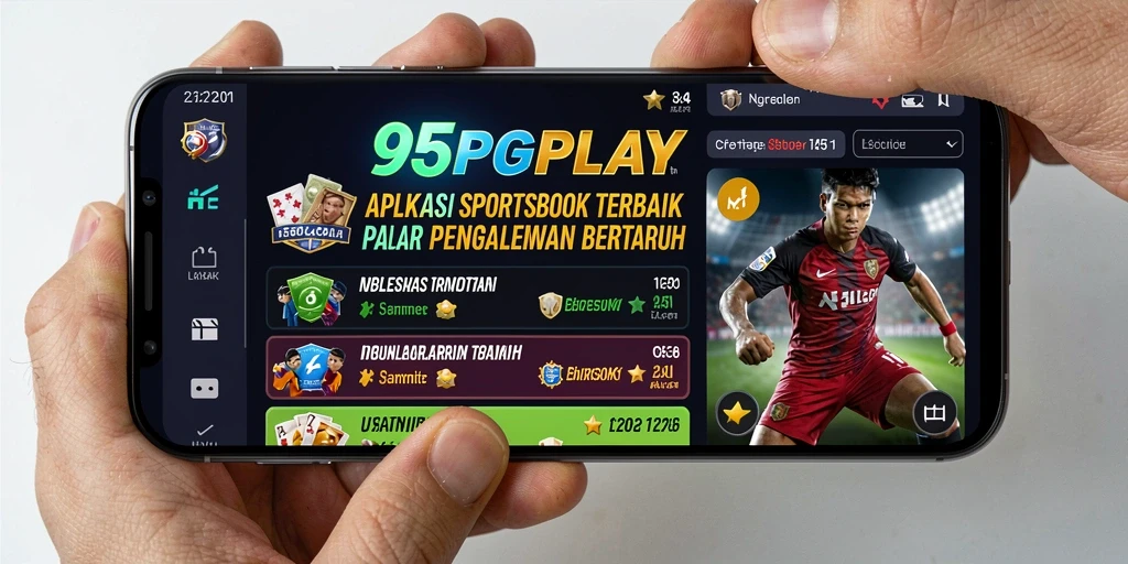 Tampilan antarmuka <strong>95PGPLAY</strong> dengan berbagai pilihan taruhan olahraga.