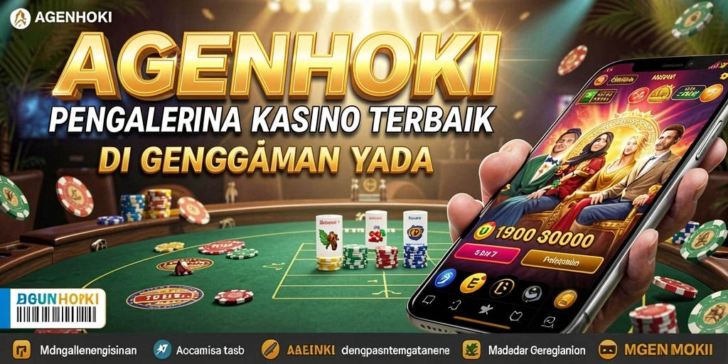 Tampilan gameplay AGENHOKI menampilkan suasana kasino yang seru dan interaktif.