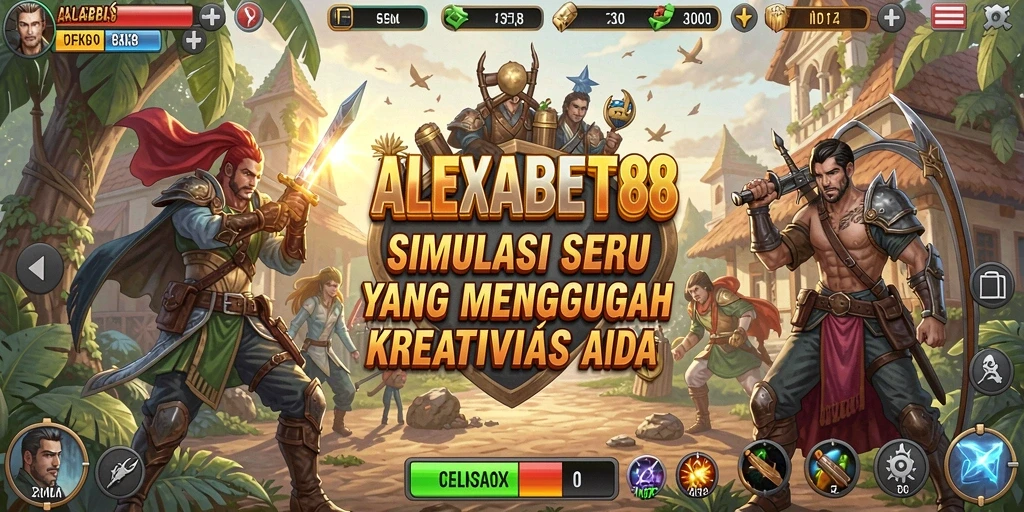 Tampilan gameplay ALEXABET88 yang menarik dan interaktif.