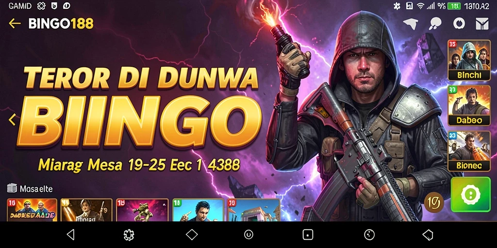 Tangkapan layar menyeramkan dari gameplay BINGO188 yang menampilkan hantu.