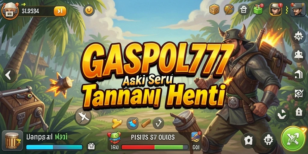 Tampilan gameplay GASPOL77 yang seru dan penuh aksi.