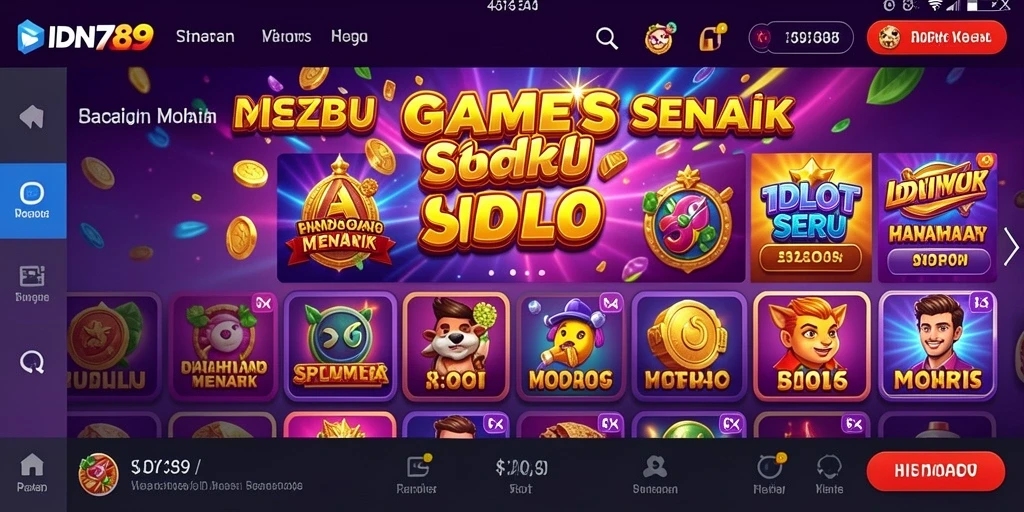 Tampilan gameplay seru dan menarik dari IDN789 memberikan pengalaman bermain yang luar biasa.