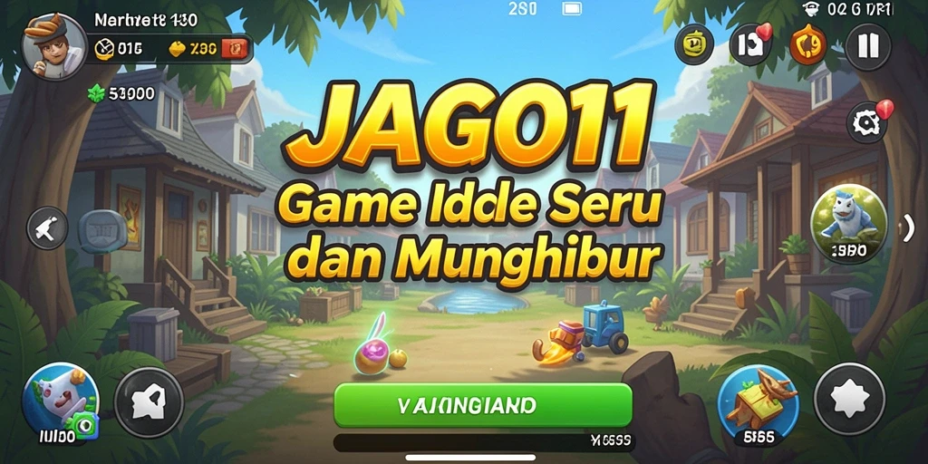 Tampilan gameplay JAGO11 yang memikat dan penuh warna.