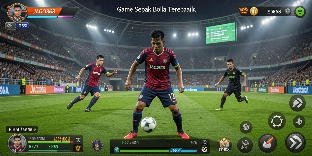 Gameplay JAGO368 yang menegangkan dan mendebarkan di lapangan.