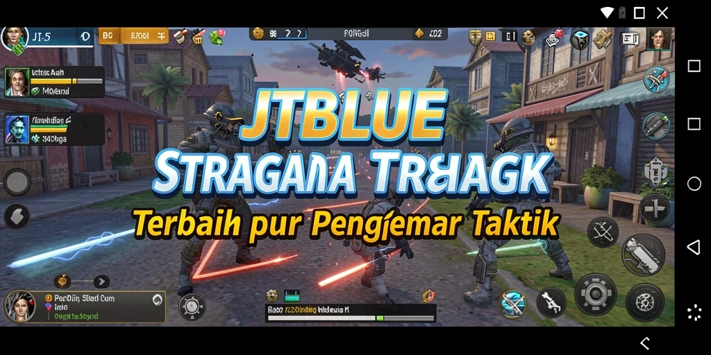 Tampilan gameplay JTBLUE yang kompetitif dan menarik.
