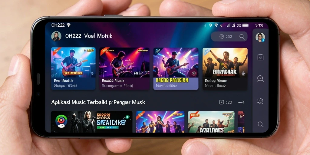 Tampilkan gameplay menarik dari aplikasi musik OH222.