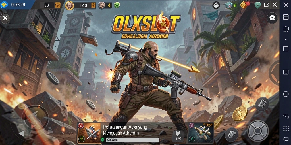 Tampilan gameplay seru OLXSLOT dengan aksi yang mendebarkan.
