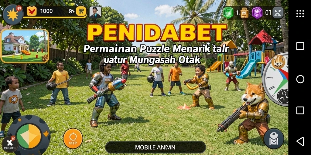 Tampilan gameplay <strong>PENIDABET</strong> dengan puzzle menarik yang menantang.