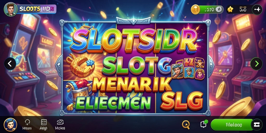 Tampilan gameplay yang seru dan interaktif di SLOTSIDR.