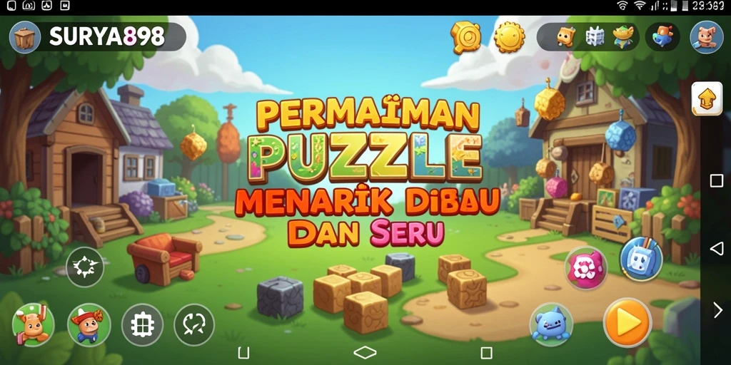 Gameplay SURYA898 yang menantang dan mengasyikkan.