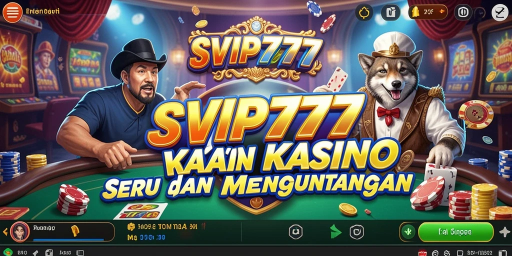 Tangkapan layar gameplay SVIP777 dengan grafis menarik dan fitur menyeronokkan.