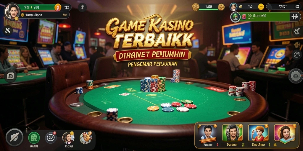 Tampilan menarik V07 dengan gameplay Kasino yang seru