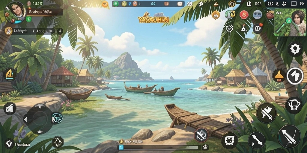 Tampilan gameplay YAGAOHEN yang mengasyikkan dan penuh warna.